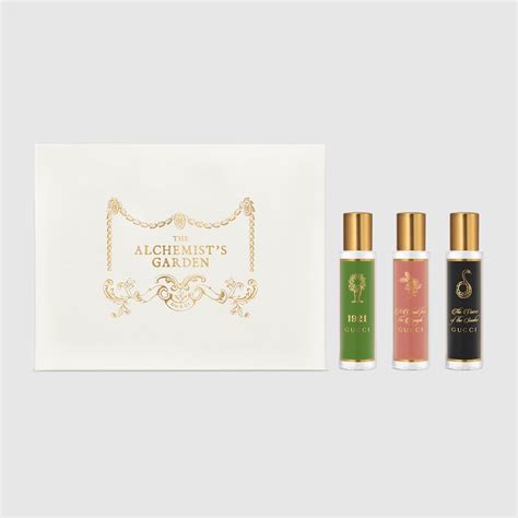 The Alchemist's Garden, mini discovery kit gift set in eau de 